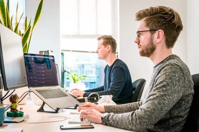Arbeit und Büro