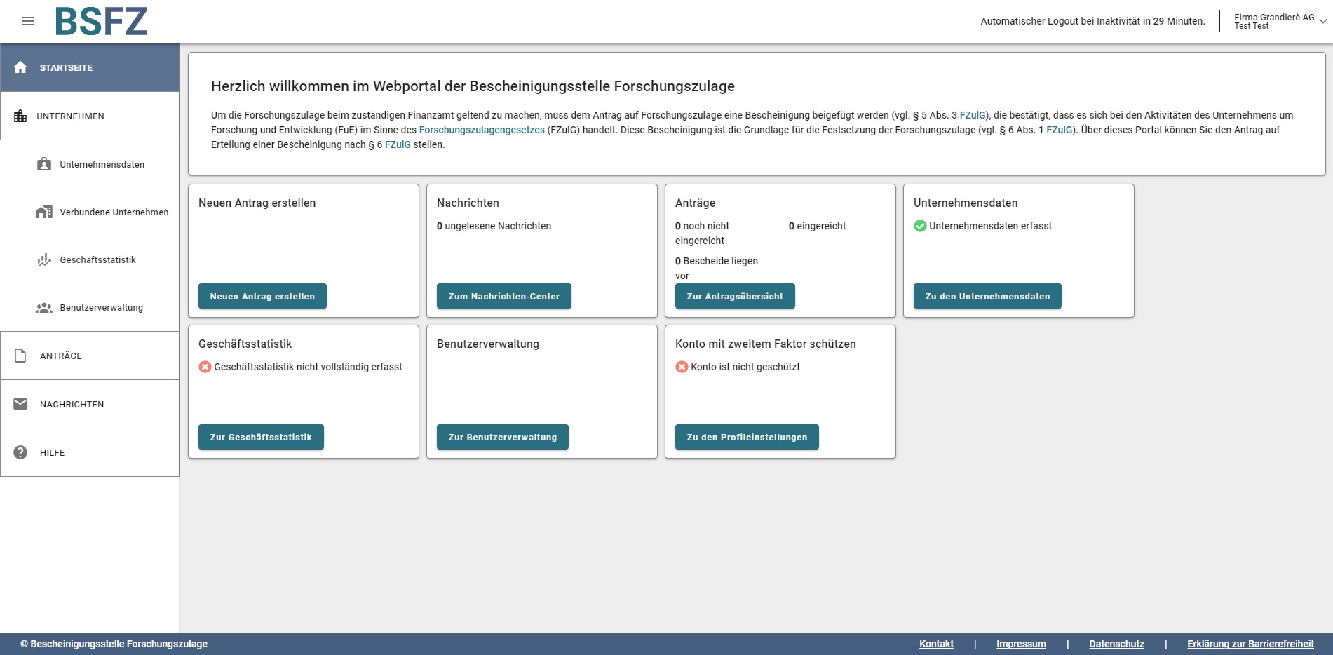 Explicatis-Projekt 'Bescheinigungsstelle Forschungszulage' - Impression #3