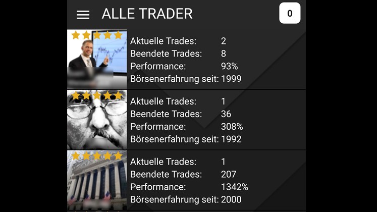 Explicatis-Projekt 'Social Trading-Plattform mit mobile Apps' - Impression #2